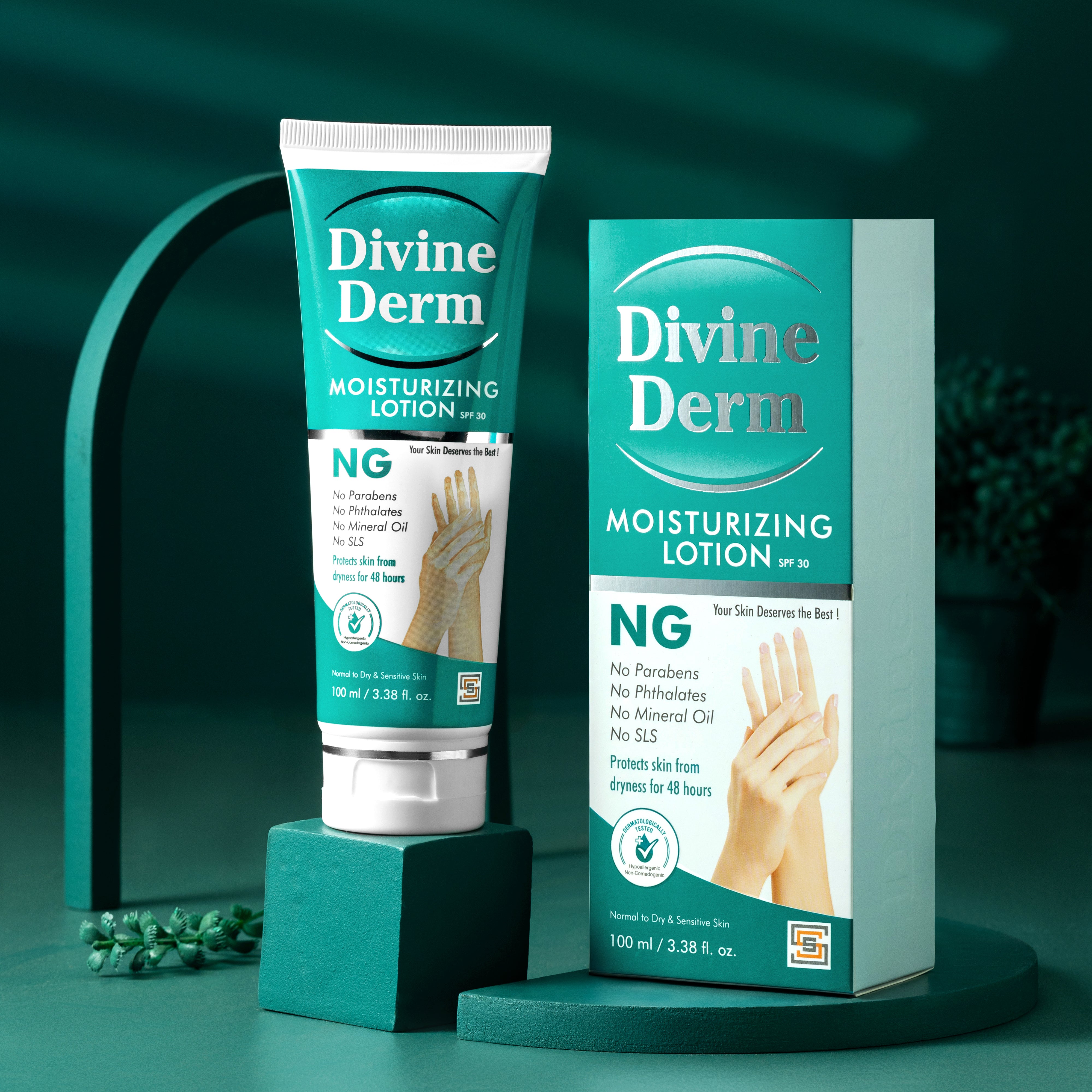 DIVINE DERM Moisturizing Lotion – 100ml