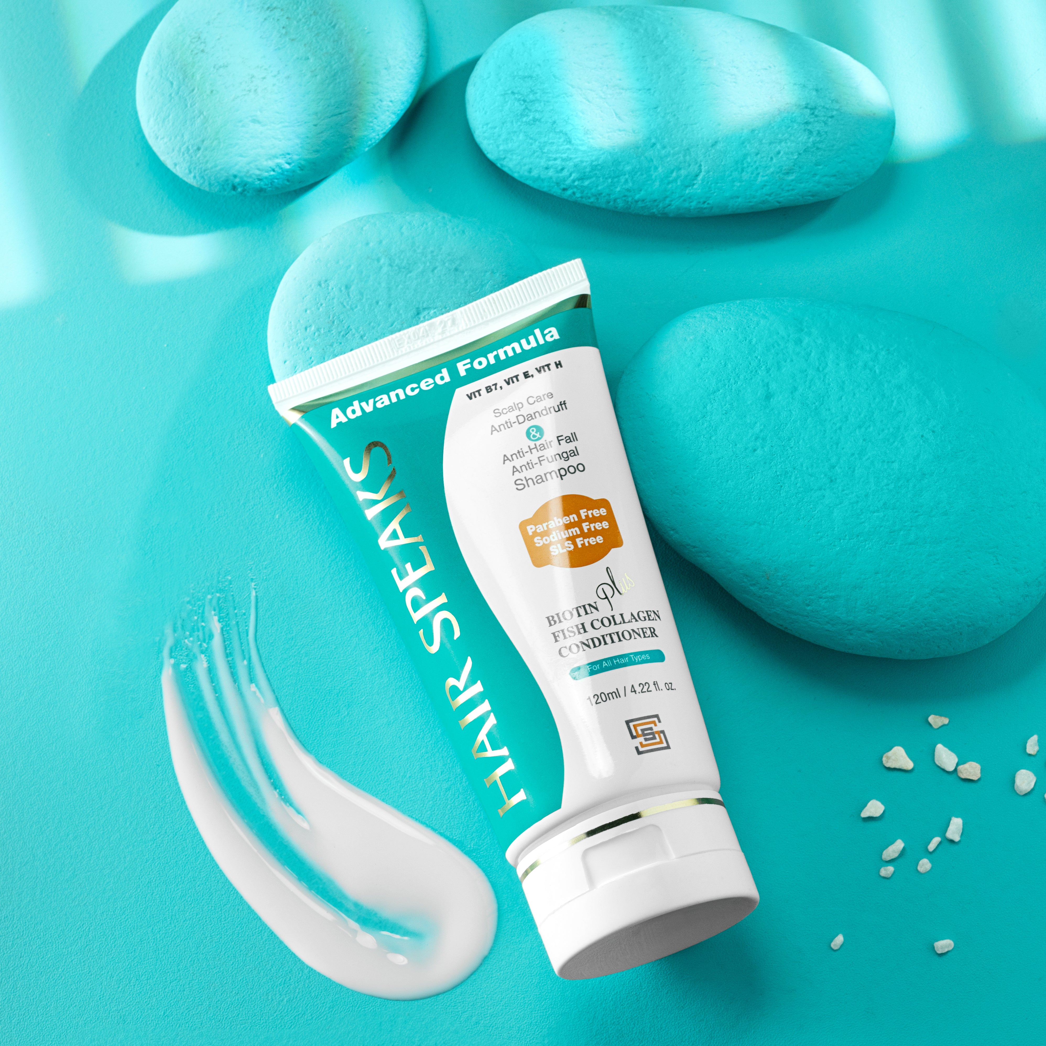 HAIR SPEAKS – Anti-Dandruff | Anti-Hair Fall | Anti-Fungal Shampoo (120ml)